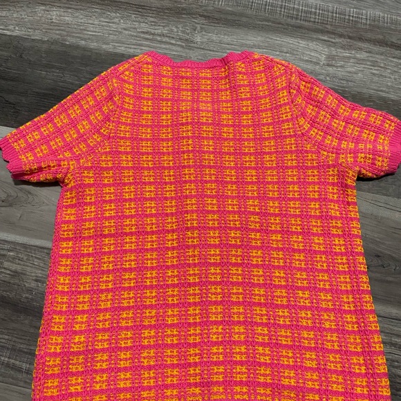 Free Assembly Women's Short Sleeve Tweed Sweater Tee, size small - Picture 4 of 9